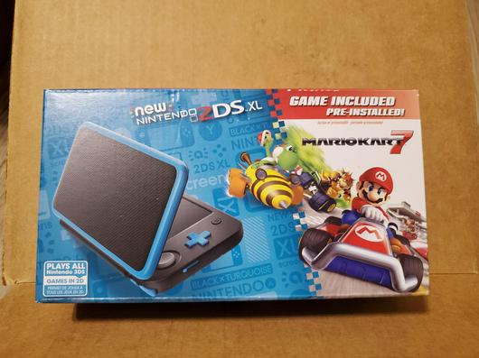 New Nintendo 2DS XL Black & Turquoise [Mario Kart 7 Bundle] photo