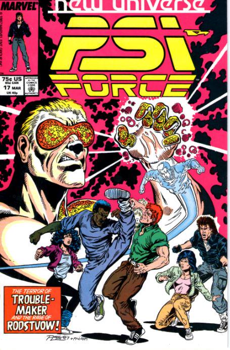 PSI-Force #17 (1988) Comic Books Psi-Force