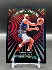 Stephen Curry [Red] Basketball Cards 2021 Panini Obsidian Tunnel Vision Prices