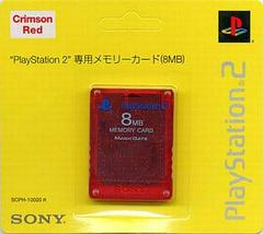 8mb Memory Card [Crimson Red] JP Playstation 2 Prices