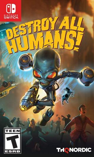 Destroy All Humans Cover Art