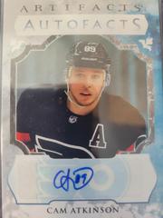 Cam Atkinson #AF-CA Hockey Cards 2023 Upper Deck Artifacts Autograph Facts Prices