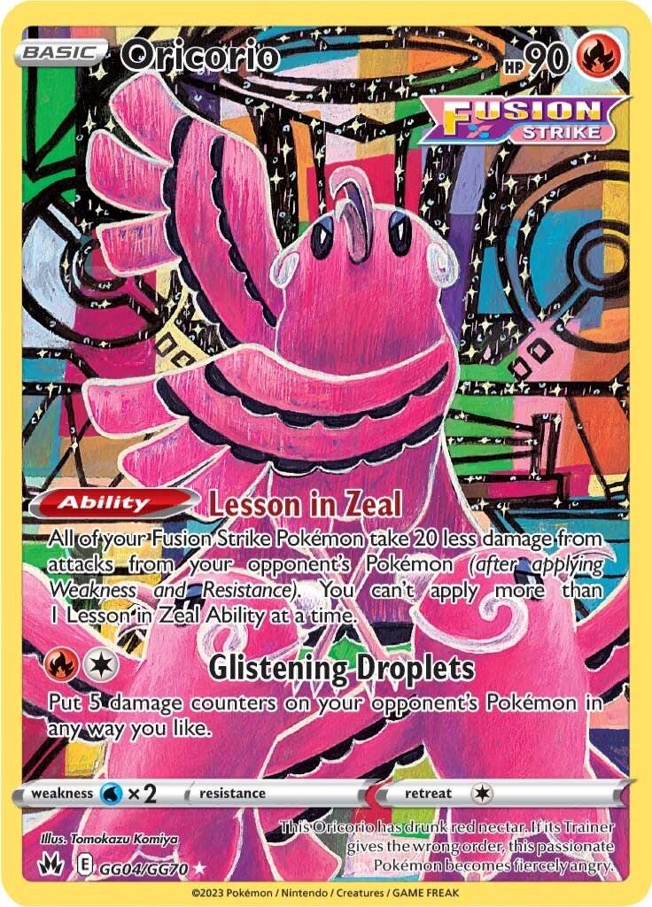 Oricorio #GG04 Pokemon Crown Zenith