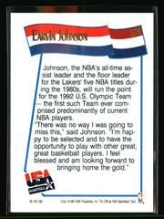 Back Side | Magic Johnson Basketball Cards 1991 Hoops