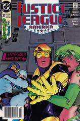 Justice League America [Newsstand] #37 (1990) Comic Books Justice League of America Prices