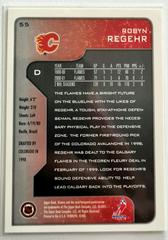 Backside | Robyn Regehr Hockey Cards 2001 Upper Deck Victory