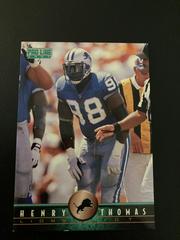 Henry Thomas #94 Football Cards 1997 Pro Line Prices