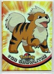 Growlithe #58 Pokemon 1999 Topps TV Prices