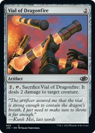 Vial of Dragonfire #805 Magic Jumpstart 2022