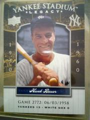 Hank Bauer Baseball Cards 2008 Upper Deck Yankee Stadium Legacy 1960's Prices