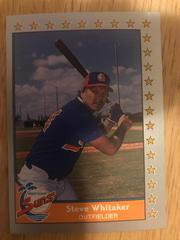 Steve Whitaker #67 Baseball Cards 1990 Pacific Senior League Prices