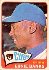 Ernie Banks Baseball Cards 1965 Topps Prices