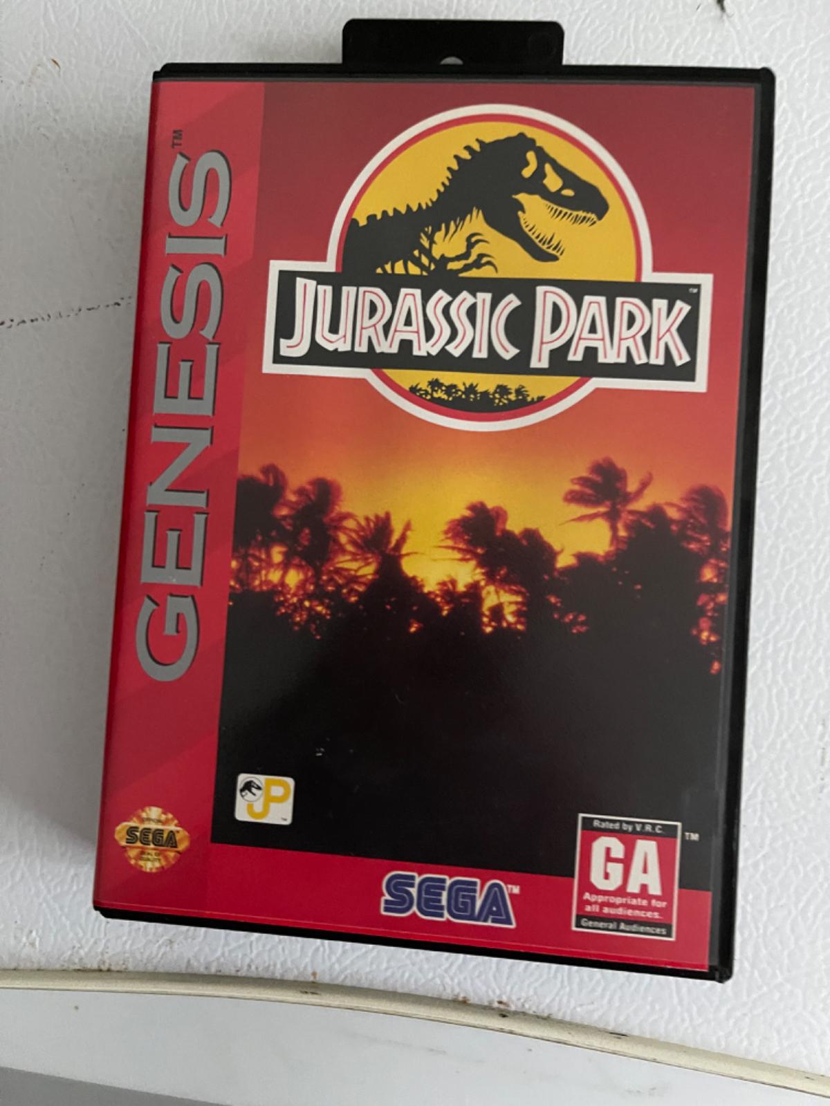 Jurassic Park | Item, Box, and Manual | Sega Genesis