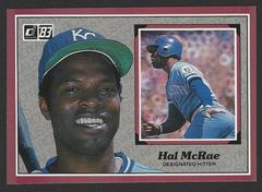 Hal McRae Baseball Cards 1983 Donruss Action All Stars Prices
