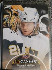 William Karlsson Hockey Cards 2021 Upper Deck UD Canvas Prices