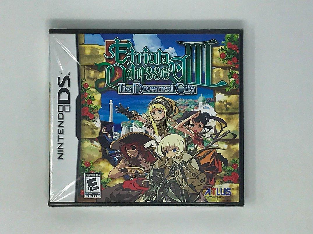 Etrian Odyssey III: The Drowned City | New Item, Box, and Manual