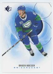 Brock Boeser [Blue] Hockey Cards 2020 SP Prices