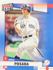 Jorge Posada #23 Baseball Cards 2002 Donruss Best of Fan Club Prices