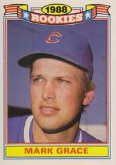 Mark Grace Baseball Cards 1989 Topps Glossy Rookies Prices
