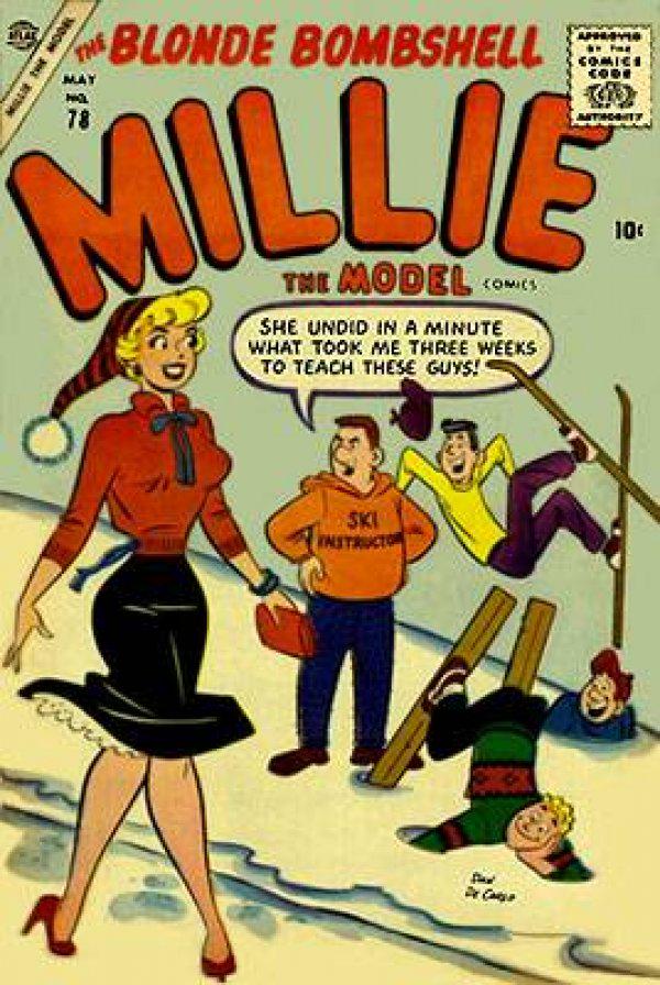 Millie the Model #78 (1957) Comic Books Millie the Model