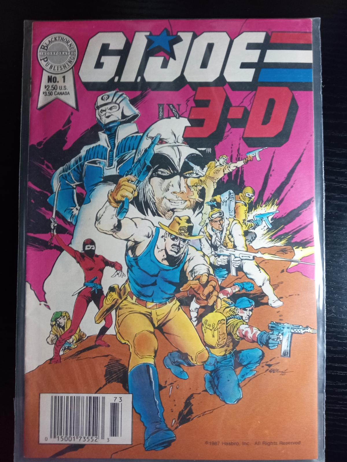 G. I. Joe in 3D #1 (1987) Comic Books G.I. Joe in 3D