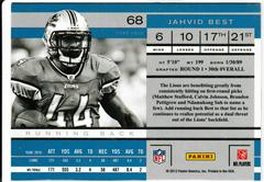 Back | Jahvid Best Football Cards 2011 Playoff Contenders