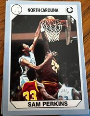 Sam Perkins Collegiate Collection #39 Basketball Cards 1990 Collegiate Collection North Carolina Prices