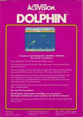 Back Cover | Dolphin Atari 2600