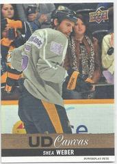 Shea Weber Hockey Cards 2013 Upper Deck Canvas Prices