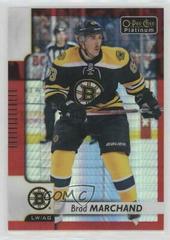 Brad Marchand [Red Prism] Hockey Cards 2017 O Pee Chee Platinum Prices