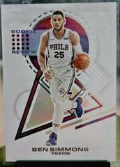 Ben Simmons #8 Basketball Cards 2021 Panini Recon Rookie Review Prices