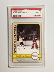 Playoff Game #5 Hockey Cards 1972 Topps Prices