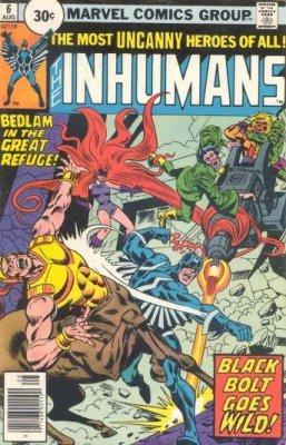 Inhumans [30 Cents] #6 (1976) Comic Books Inhumans