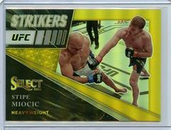 Stipe Miocic [Gold Prizms] Ufc Cards 2021 Panini Select UFC Strikers Prices