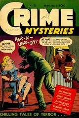 Crime Mysteries #1 (1952) Comic Books Crime Mysteries Prices