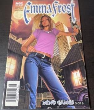 Emma Frost [Newsstand] #9 (2004) Comic Books Emma Frost