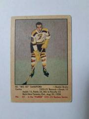 Ed Sandford Hockey Cards 1951 Parkhurst Prices