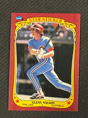 Glenn Wilson #128 Baseball Cards 1986 Fleer Star Stickers Prices