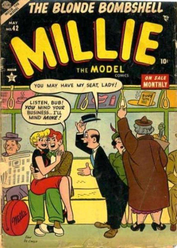 Millie the Model #42 (1953) Comic Books Millie the Model