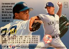 Rear | Jimmy Key Baseball Cards 1995 Emotion