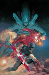 Aliens Vs. Avengers [2nd Print Ribic Virgin] #1 (2024) Comic Books Aliens vs. Avengers Prices