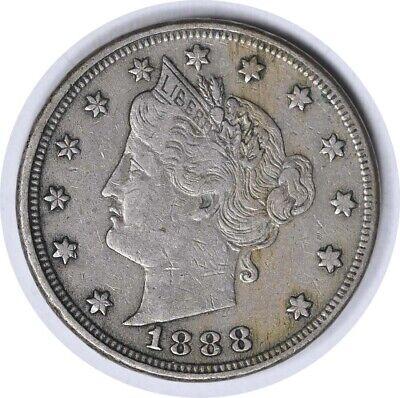 1888 [DOUBLE DIE FS-101] Coins Liberty Head Nickel