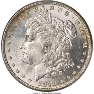 1878 [7/8TF STRONG VAM-40A Coins Morgan Dollar