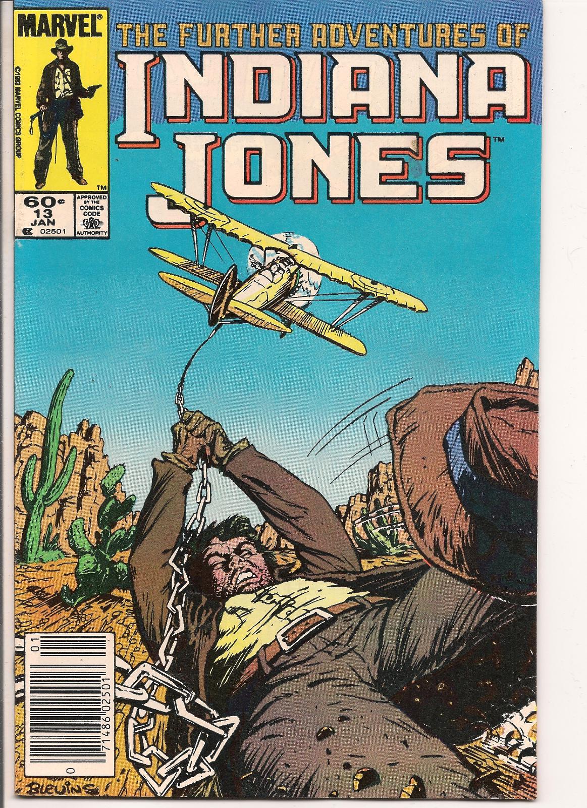 Further Adventures Of Indiana Jones [Newsstand] #13 (1984) Comic Books Further Adventures of Indiana Jones