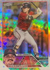 Corbin Carroll [Logofractor] Baseball Cards 2023 Topps Chrome Prices