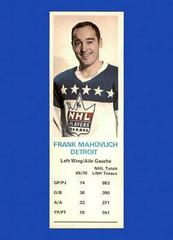 Frank Mahovlich Hockey Cards 1970 Dad's Cookies Prices
