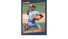 Charles Hudson #239 Baseball Cards 1986 Leaf Prices