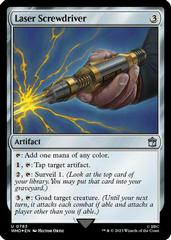 Laser Screwdriver [Foil] #783 Magic Doctor Who Prices