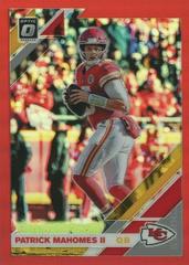 Patrick Mahomes II [Red] #1 Football Cards 2019 Donruss Optic Prices