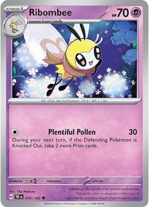 Ribombee #76 Pokemon Temporal Forces